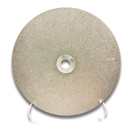 Double-Sided CBN Grinding Disk for WS3000, for Sharpening Woodworking Tools, High Speed Steel Tools (800/1200 Grit)
