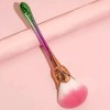 KFMX Brocha O Bledo Flor Para Retiro De Polvo Manicure