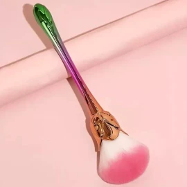 KFMX Brocha O Bledo Flor Para Retiro De Polvo Manicure Sacudidor