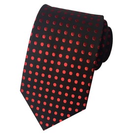 ONE LIMITATION NK003 Men's Necktie, Dot, Solid Suit, Business, Casual, Stylish,