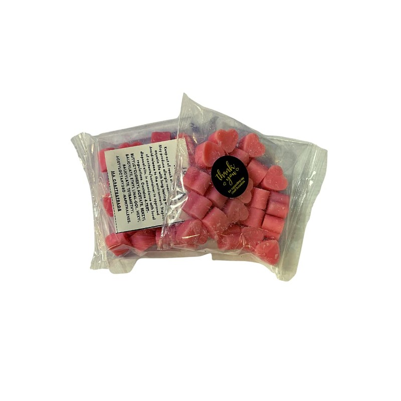 20 x Highly Scented Wax Melts Mini Hearts Many fragrances