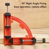 MUNEFE Right Multi Angle Degree Corner Clamp, 30 to 90