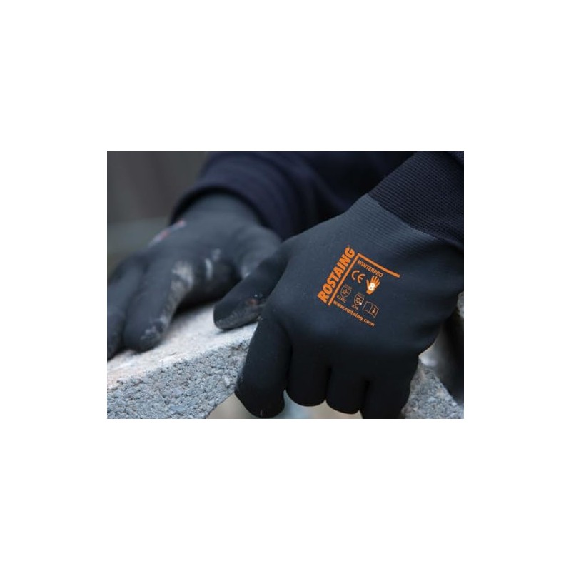 Rostaing Winter Pro Gloves – One Pair of Work Gloves