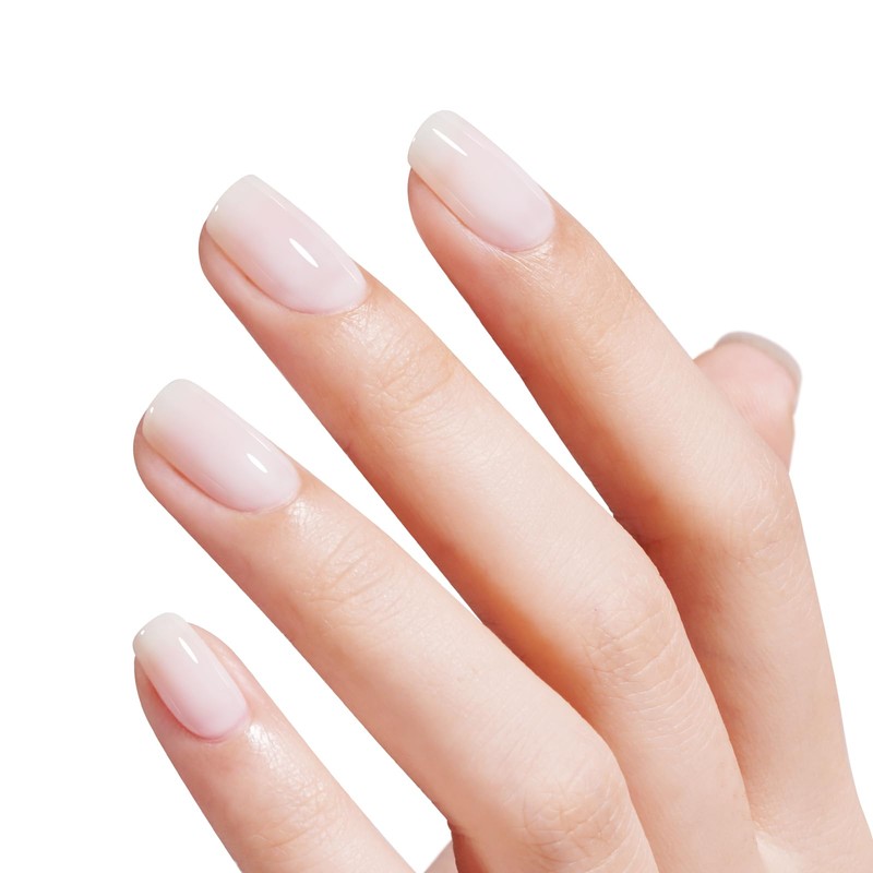 AILLSA Milky White Gel Nail Polish Nude Gel Polish Natural
