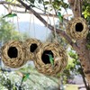 Nest Bird Cage Grass Egg Cage Bird House Outdoor Decorative