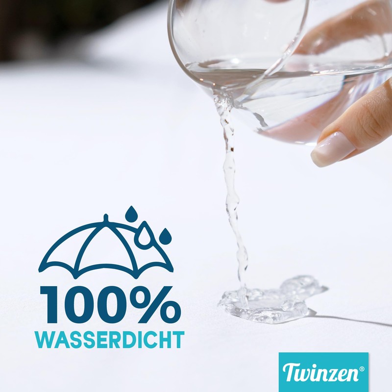 Twinzen - Mattress Protector 90 x 190 cm - Waterproof