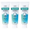 LION DENT.EX Systema Sensitive 1450ppm (3 Pieces), White, 3.0 oz