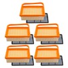 laffoonparts 5 Pack TS420 Air Filter for Stihl Concrete Cutoff