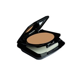 Palladio Dual Wet and Dry Foundation with sponge and Mirror, Squalane Infused, Apply Wet for Maximum Coverage or Dry for Light Finishing and Touchup, Minimize Fine Lines, All day Wear, Tawny