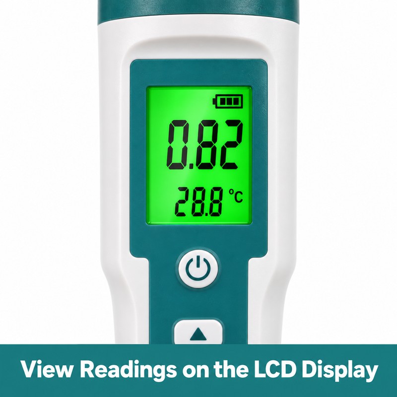 Digital Water Quality Tester with LCD Display – Portable Handheld