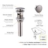 GORDEE Bathroom Vessel Sink Pop Up Drain With Detachable Garbage