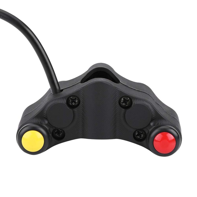 22mm 12V Motorcycle Handlebar 7 in 1 Switch Headlight Turn