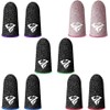 5Pcs Black Finger Cover Game Controller Sweat Proof Non-Scratch Sensitive