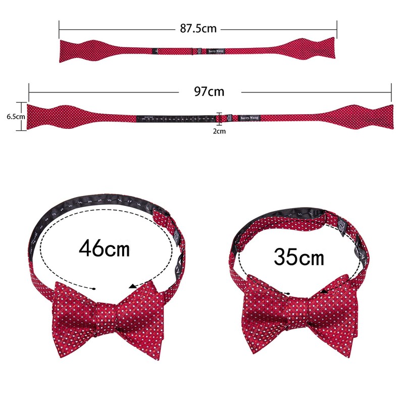 YOHOWA Mens Bow Tie Set with Lapel Pin Brooch Purple