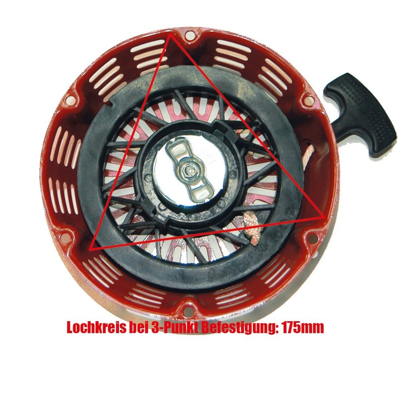 CROSSFER GmbH Reversing Starter for 13 HP Petrol Engines /