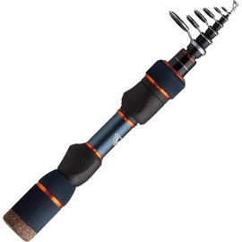 Viceo Teleshorty SE 55LT TSHS55LT Fishing Rod (Ultra Compact Lure Rod, Easy to Fit in Bag)