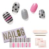 NAILOG Semi-Cured Gel Nail Strips, 20 Strips, Long Lasting, Salon-Quality,