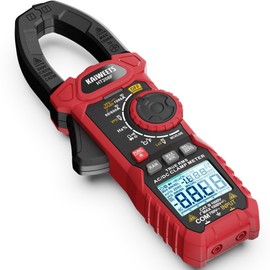 KAIWEETS Inrush Digital Clamp Meter 1000A with Backlit; Multimeter TRMS 6000 Counts, Amp Voltage Tester with VFD, LOZ Mode; Measures AC/DC Current Voltage Temperature Resistance NCV - Upgraded Screen
