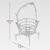 Folding Campfire Grill Camping Fire Pit Portable Wood Burning Bonfire