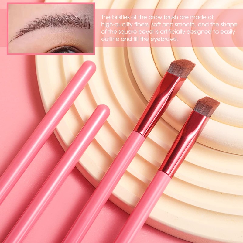 2PCS Multi-function Eyebrow Brush Make Hair Like Strokes at All,