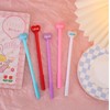 YYaaloa 20pcs Heart Shaped Pens Heart Gel Ink Pens 0.5