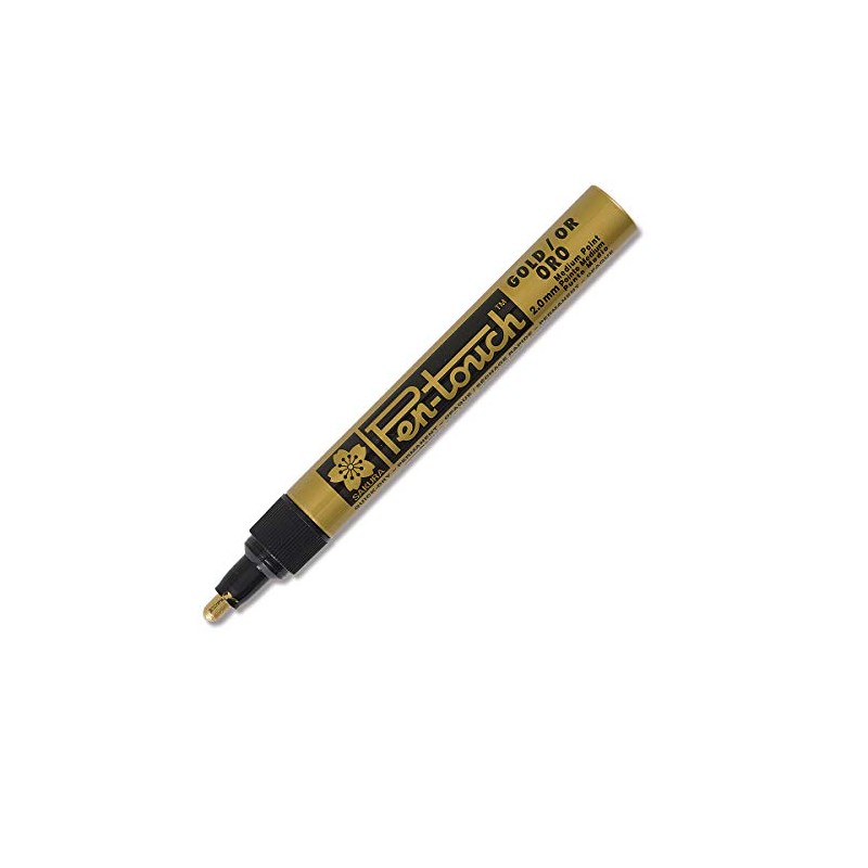 Sakura Marcador Para Arte Pen Touch Mediano Oro