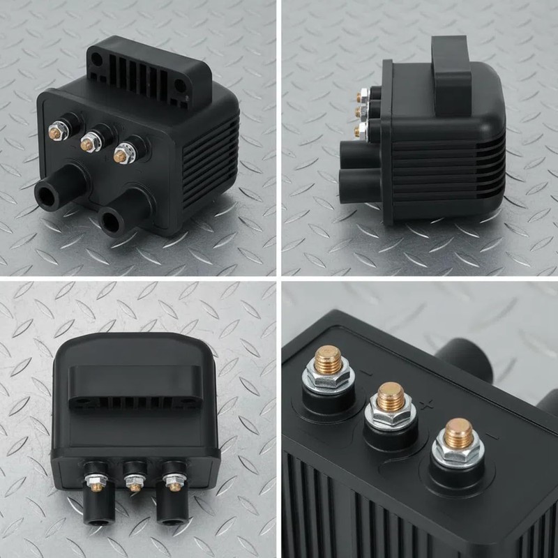 NEWHOW ​​Single Fire Ignition Coil 53-434 for Harley | 3