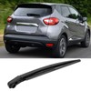 Car Rear Window Blade Set 287815304R Black Replacement Wiper Arm