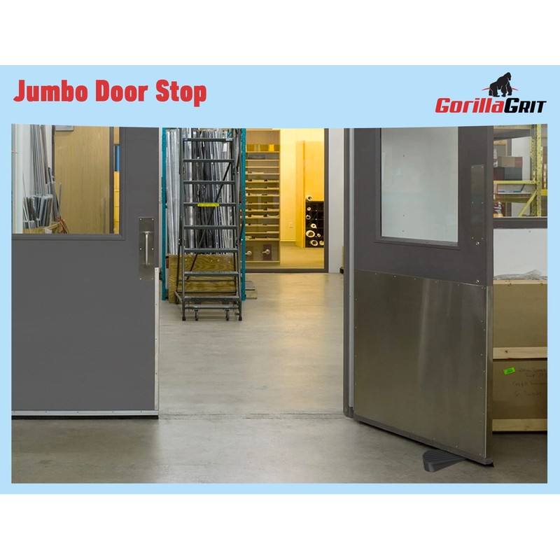 Extra Large Rubber Door Stoppers - Heavy Duty Door Stop