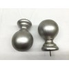 Unbranded 2x Wooden Drapery Curtain Rod Finials Fits 1 3/8”