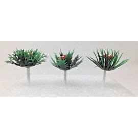 P & H Vintage Unused Set of 12 Mushroom/Leave