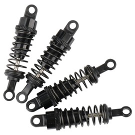 Pxyelec 4pcs Metal Shock Absorber RC Car Upgrade Parts Aluminum Shock Absorber for 1/18 WLtoys A959 RC Car A969 A979 K929 Upgrade Parts Comes with assembly tools