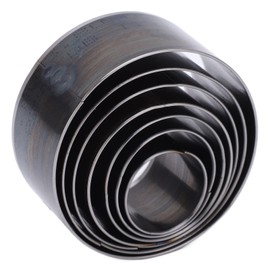 Wifehelper Hole Hollow Punch, Leather Punch Tool, Round Shape Die Cut, Punch Tool Set, 7 Pieces Leather Punch Set for DIY Leather Crafts, Emporte Piece Outil