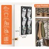 KIMBORA 2 Packs Narrow Over the Door/Wall Shoe Organizer, Small