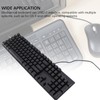 Wired Mechanical Keyboard 104 Keys Blue Switch with 8 Kinds