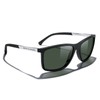 MERRY'S Unisex Rectangle Polarized Sunglasses For Fishing Driving Golf Aluminum