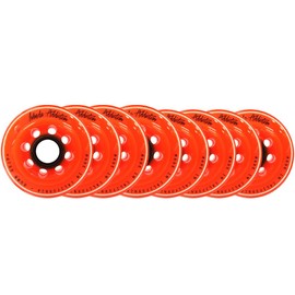 Labeda Wheels 80mm /76mm Hilo Set Addiction Orange Inline Indoor Roller Hockey