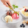 Heavy-Duty 304 Stainless Steel Ice Cream Scoop, Durable, Corrosion-Resistant &