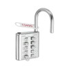 PATIKIL 10 Digit Combination Lock, 5 Position Locking Mechanism Push