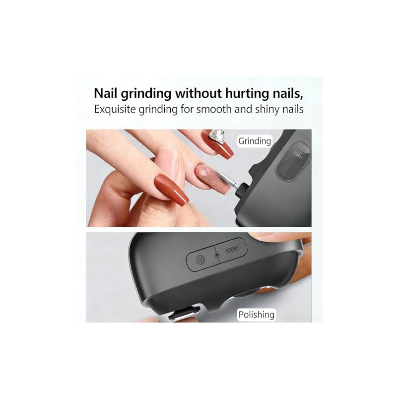 Electric Nail Clipper, Upgraded 3 in 1 Electric Polishing Automatic