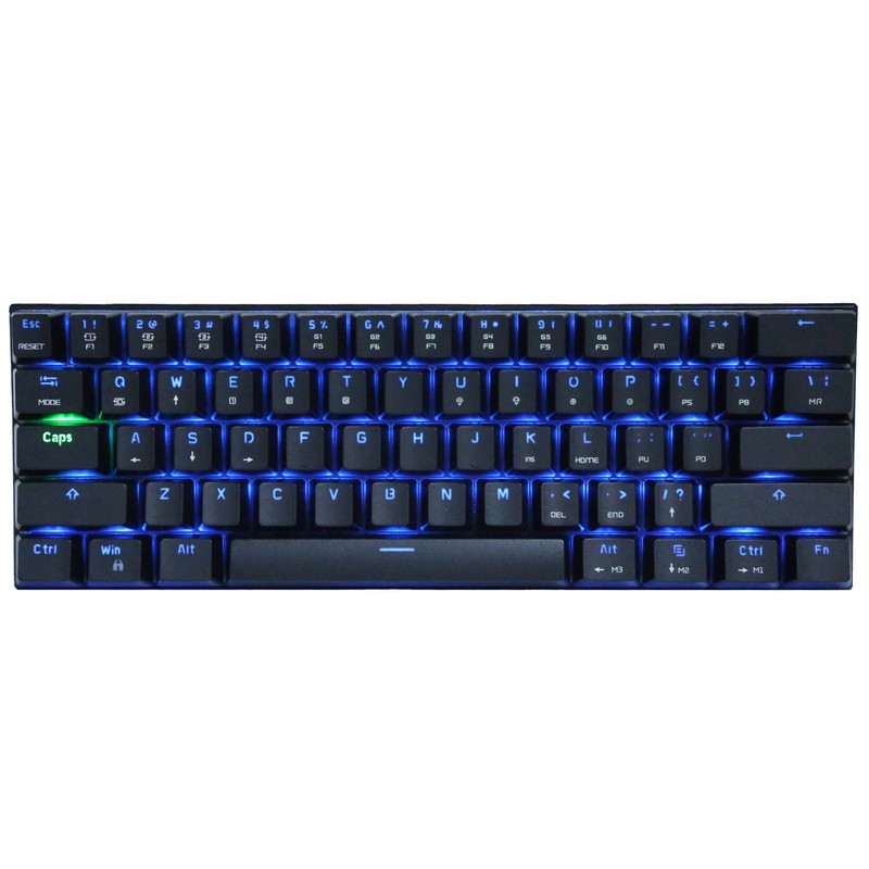 Mechanical Keyboard for Bluetooth Wireless DualMode RGB 61Key Computer Accessories