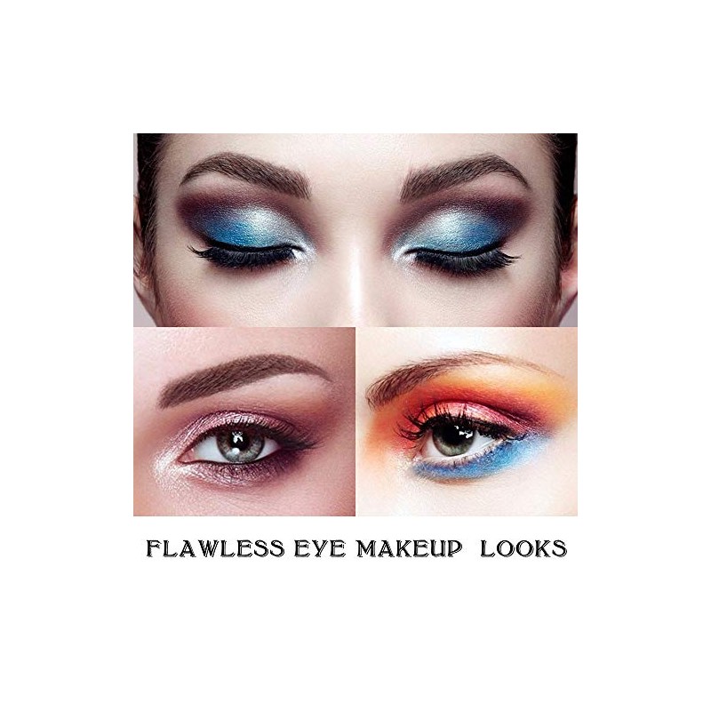 Juego de 15 brochas de maquillaje para sombra de ojos,