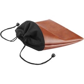 Geekria - Bolsa de Transporte Universal para Auriculares, Funda de protección para Auriculares/Bolsa de Viaje portátil, Marrón