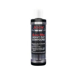 Jescar Glanzmax Heavy Duty Cutting Compound – Fast Cut, Low Dust, Easy Wipe-Off – Professional Paint Correction for All Paint Types – Body Shop Safe (8 oz)