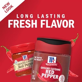 McCormick, Ground (Cayenne) Red Pepper, 1 Ounce