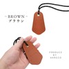 HARGIO [Hargio] Men's Glasses Holder Necklace Leather-Like Sunglasses Holder Eyeglass
