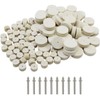 Wool Felt Polishing Pad,100 Pieces Buff Clean Wheels Multifunctional Felt
