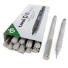 Uni Pin Fineliner Drawing Pen - Light Grey Tone -
