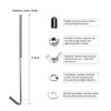 ARONOVA Battery Hold Down Sets,With Billet Aluminum Battery Tie Down