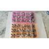 A-LAB Engr 300 Qt Aluminum Rivet Nut  Kit Rivnut Nutsert Assort (150pcs